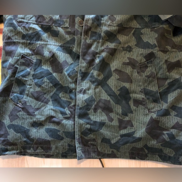 Bulgarian Armed Forces Quilted Liner Winter Jacket Splinter Pattern Camo L/XL - Picture 10 of 12